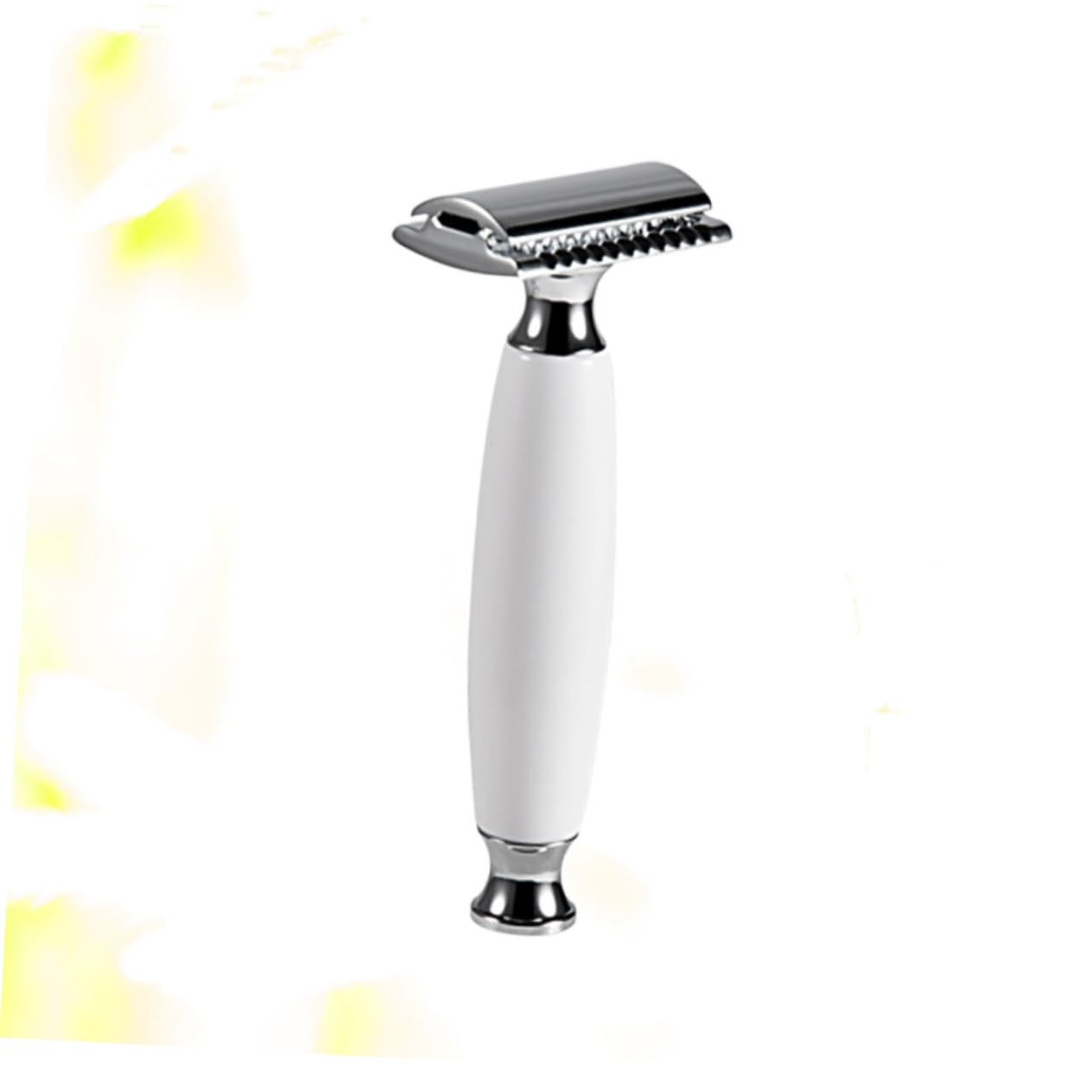 minkissy 3pezzi Rasoio Manuale Vintage Doppia Faccia Strumento Da Barba Portatile e Leggero Per Uso Domestico e Viaggi Design Elegante e Robusto Per Rasatura Precisa e Sicura