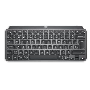 Logitech MX Keys Mini Minimalist Wireless Illuminated Keyboard, Compact, Bluetooth, Backlit, USB-C, Compatible with Apple macOS, iOS, Windows, Linux, Android, Metal Build, QWERTY UK Layout – Graphite
