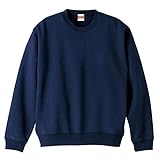 [ユナイテッドアスレ] 10.0ozクルーネックスウェット≪裏パイル/S-XXL≫ ネイビー XL