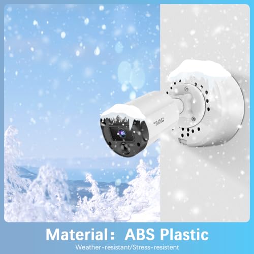 Weilailife WE-WS124 [Abs Ip54 Waterproof] Universal Camera Junction Box Waterproof Junction Box For Bullet Outdoor Cameras Cctv Security Camera Junction Box 4只 thumb #5