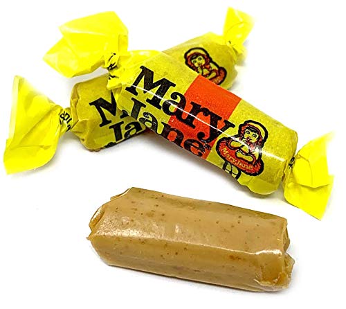 SweetGourmet Mary Jane Taffy | Old-Fashioned Bulk Candy Twist Wrap | 1 Pound