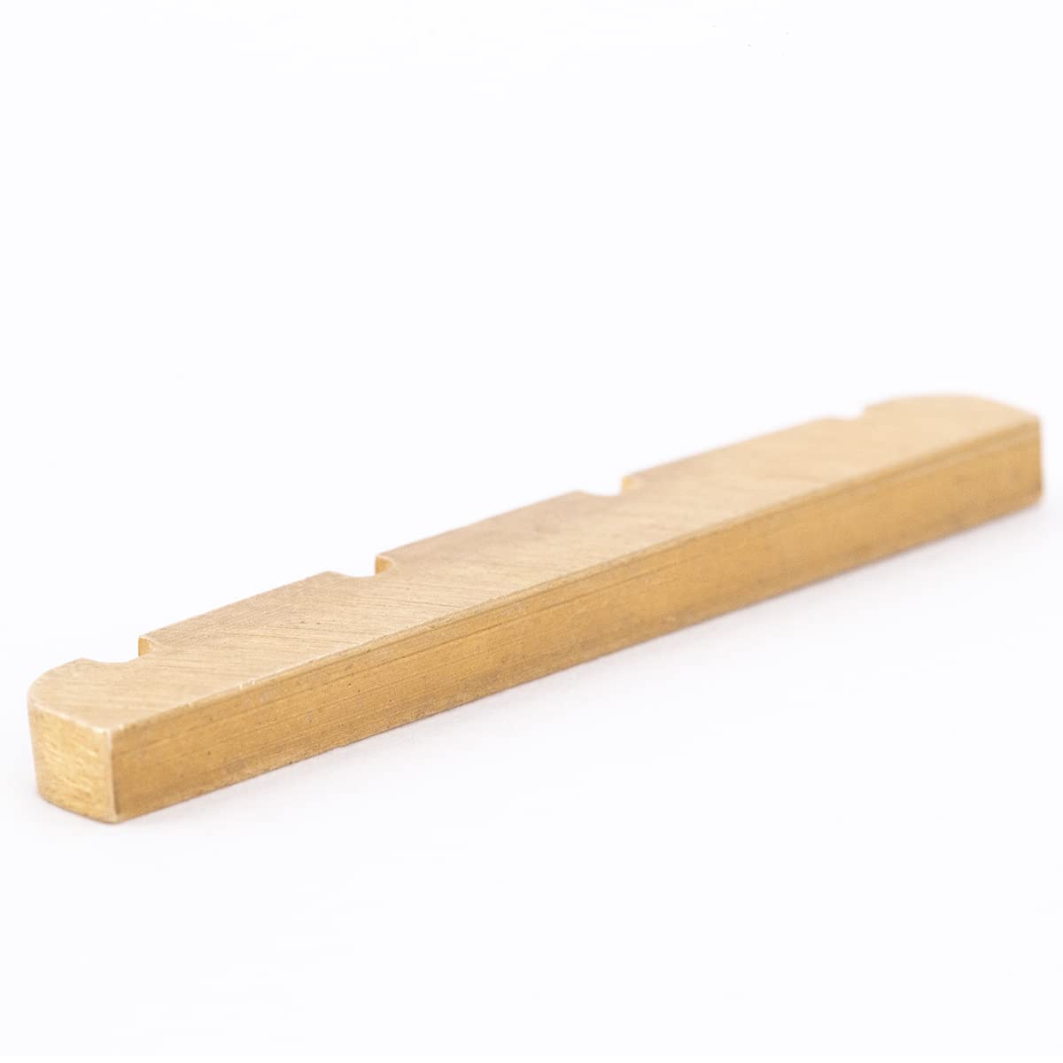 Musiclily Basic 4-strunowy Siodełko Basowy Mosiężna Nut do Precision/Jazz Bass 43x3,5x6mm