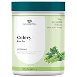 Nature Restore Whole Celery Powder, Entire Celery Stalk with Fiber, Non-GMO, Gluten Free, Full Spectrum Nutrients, 37 Servings, 8 Ounces