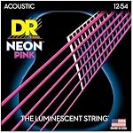 Strings DR Strings NEON Pink, Guitar, 12-54, Pink