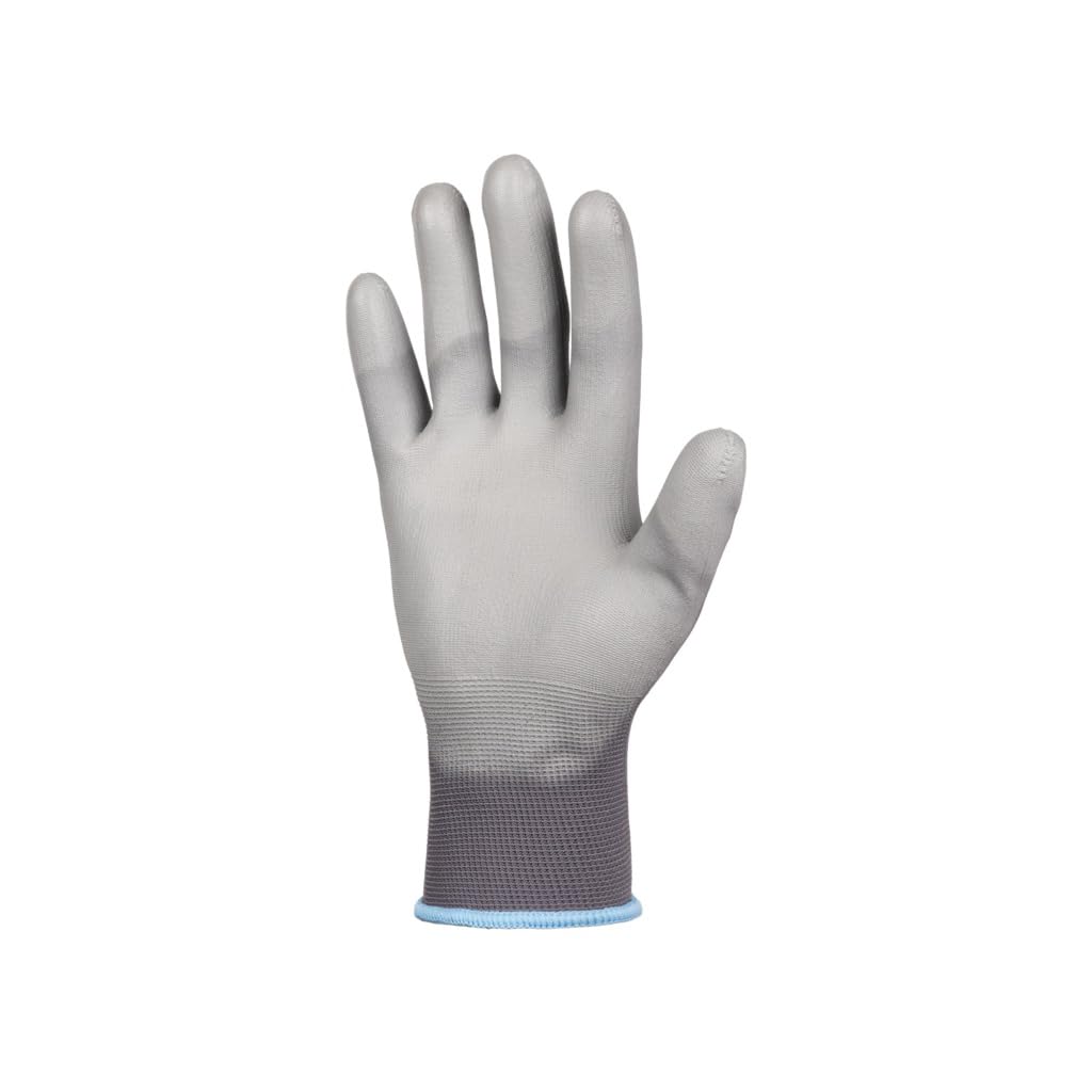 Générique Lot de 50 Paires de Gants Manutention, Travaux de Précision, Atelier, Industrie – Gants de Protection – Fins, Légers et Confortables – Polyester 100% Recyclé – Lavables (T10)