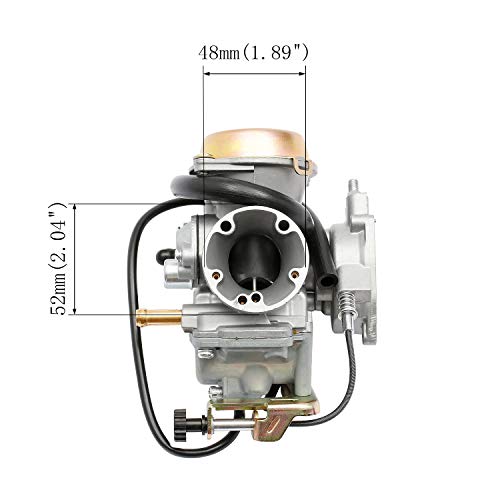 Image of Carburetor for 2002-2009 Suzuki LTF 250 Ozark 250F, 2004-2009 Suzuki Quad Sport LTZ250 Carb Replace# 13200-05G01