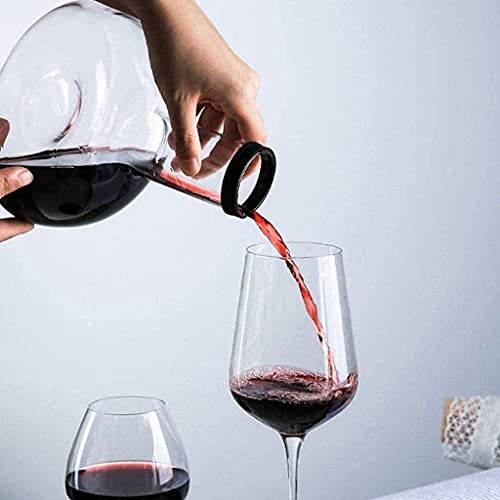 Karaf Set Whisky Karaf Wijnkaraf Rode Wijnkaraf, Karaf Kristalglas, Loodvrij Kristalglas Wijncadeau, Voor… - Afbeelding 7