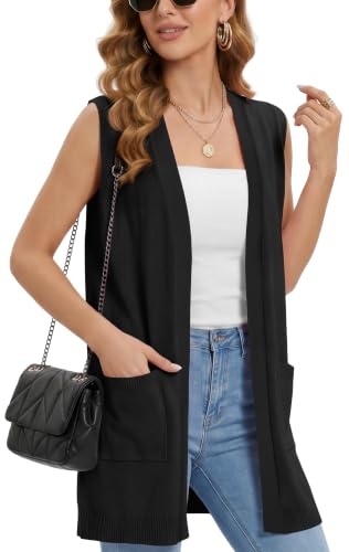 Image of VIISHOW Women's Classic Cardigans Long Sleeve Open Front Casual Knit Cardigan Sweaters Coat Soft Outwear