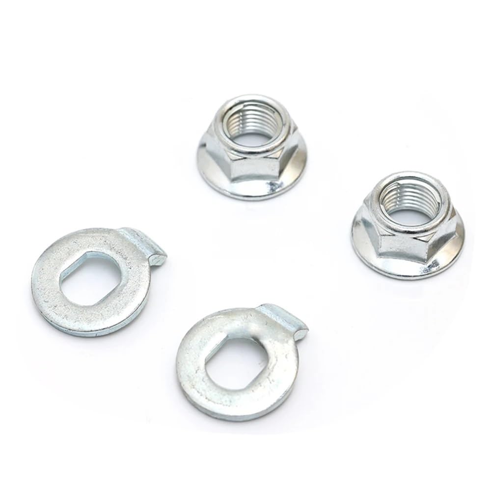 WASQUBKS Motor Wheel Lock Screws Compatible With KUGOO M4 / M4 Pro Electric Scooter 500W Engine Wheel Shaft Lock Nut/Lock Washer Spacer