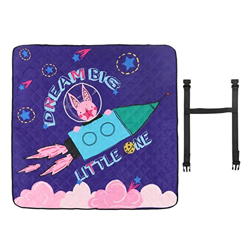 Zoeyilan Estera de Picnic suave impermeable, manta ligera de algodón PE para playa, jardín, Camping, viajes, escena al aire aplicable