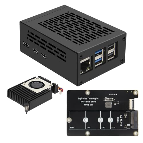 Boîtier NVMe Raspberry Pi 5 Geekworm X1002 : protégez et refroidissez votre projet