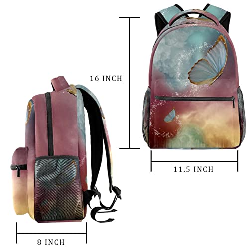 Mochilas de mariposas y bolsos de hombro ligeros para senderismo 2