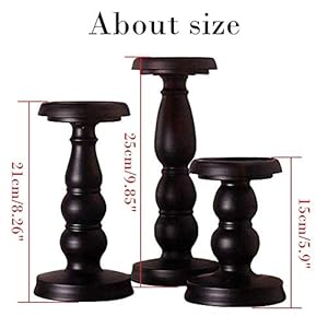 Setof3pillarcandleholderfortablecandlelightdecorretrocandlestandforhomemantelfireplacedecorationssml  Urban Country Home Decor Set of 3 pillar candle holder for table candlelight decor retro candle stand for home mantel fireplace decorations sml  urban country home decor