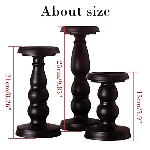 Setof3pillarcandleholderfortablecandlelightdecorretrocandlestandforhomemantelfireplacedecorationssml  Urban Country Home Decor Set of 3 pillar candle holder for table candlelight decor retro candle stand for home mantel fireplace decorations sml  urban country home decor