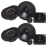 Infinity - Two Pairs of REF-6530CX Reference 6.5 Inch Two-Way Component Systems with crossovers