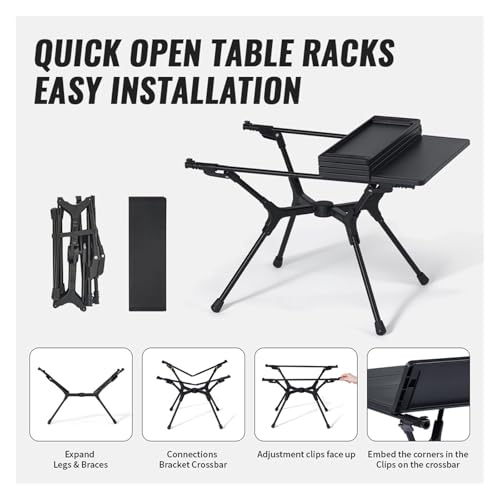 Table pliante de camping en alliage d'aluminium, la solution légère pour marcher