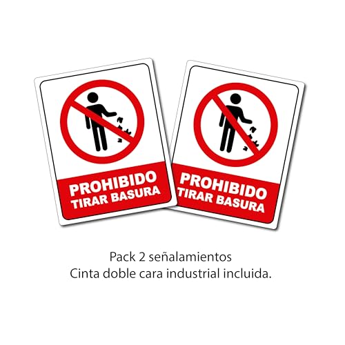 Letrero no tirar basura 3 Imagen adicional