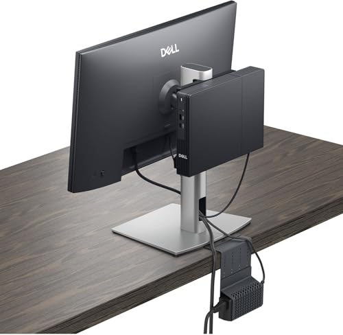 Image of Dell Pro Micro QCM1250 Desktop Computer - Intel Core Ultra 5 235T - 16 GB - 512 GB SSD - Micro PC - Black