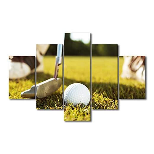Golf Course Canvas Art for Home