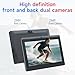Android 14 Tablet 7 inch Tablets with Case, 8GB RAM 32GB ROM 1TB Expand, Quad-Core Processor Tablet PC, 1024 x 600 IPS Screen, Dual Camera, 3000mAh Battery, Bluetooth, WiFi, GMS, Widevine L1, Black