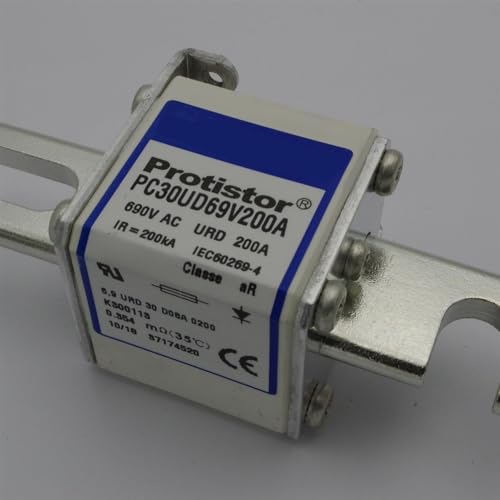 Fusible 200A 690V PC30UD69V200A pour court-circuit moteur