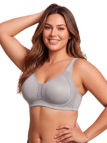 Image of Women's Full Coverage Lightly Padded Bra | Mesh Panel Everyday Comfort Bra | Broad Support Straps | Breathable Soft Fabric Adjustable Straps