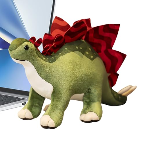 Dinosaur Plush - Stegosaurus 40 CM | Soft Cotton Plush Animal Figurine, Realistic Gift for Boys, Girls, Youth and Adults, Inspiring Imagination While Improving Aesthetics