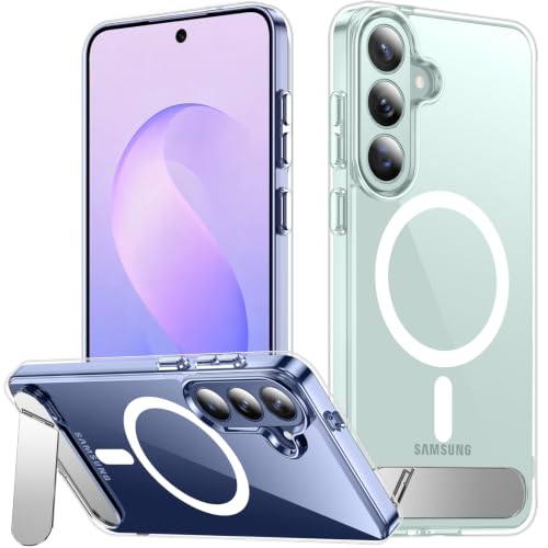Image of SPIDERCASE Magnetic for Samsung Galaxy S26 FE Case,with Stand,Clear