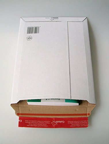 300 Versandtaschen weiß ColomPac 250x351 mm Wellpappe CP 1054 / CP 010.54