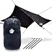 Legit Camping Rain Fly Camping Tarp Extra Large Hammock Tarp Hammock Tent Fits Double Hammocks - Adventure in Any Weather - Great for Backpacking, Traveling, Hiking - XL 10' - Durable, Easy Set Up