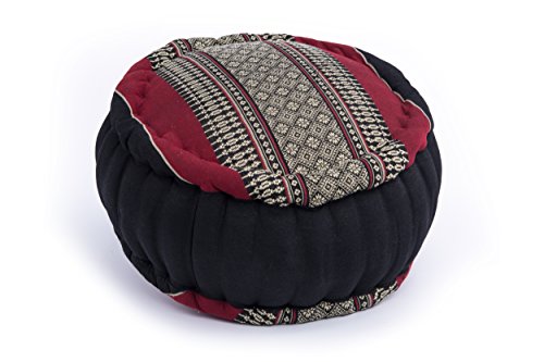 Handelsturm Cojín Zafu para la meditación (35 x 20 cm, cojín con Re