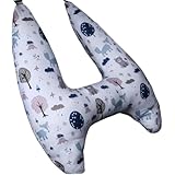 AZIEBAY 子供用車用ヘッドレスト、寝具、車用枕、肩パッド、後部ネックピロー