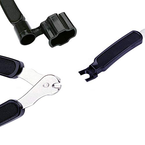 mewmewcat Kit de conserto de guitarra Conjunto de ferramentas de manutenção para guitarra,Kit de con