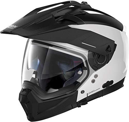 CASCO CROSSOVER NOLAN N70-2 X SPECIAL N-COM - 15 PURE WHITE (L)