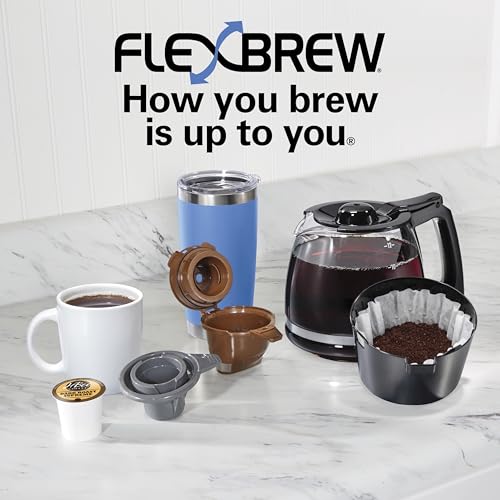 Hamilton Beach FlexBrew Trio 2-Way Drip & Single Serve Coffee Maker - image 4