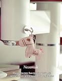 Neosmuk magnetyczne haczyki, siła trzymania do 50 kg, srebrnobiały, 6-pak