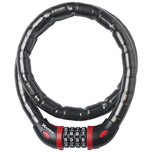 Master Lock 8226 Câble antivol Gris foncé 18 x 1000 mm