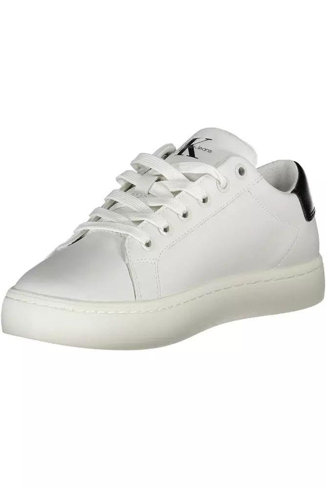 Calvin Klein Jeans Mujer Sneaker con suela cupsole Classic Laceup Zapatillas