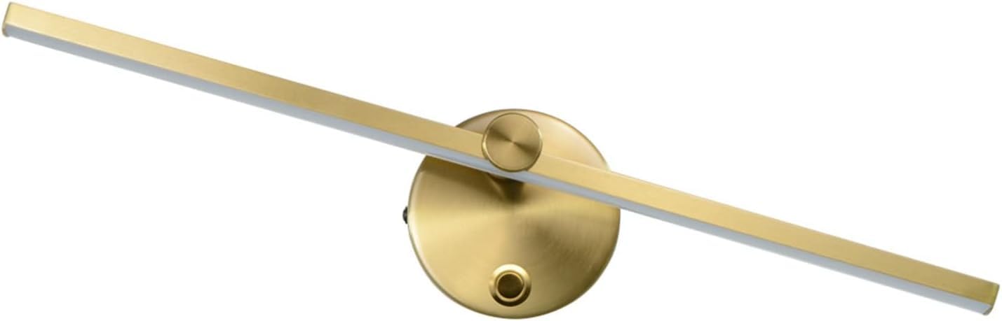 YNIYUJKL Wall Lamp, Wall Lamp Nordic Wall Light Indoor Aluminum Led Wall Lamps 8W Wall Sconce For Home Bedroom Bedside With Swith, Wall Mount Light,Copper With Switch-6000K