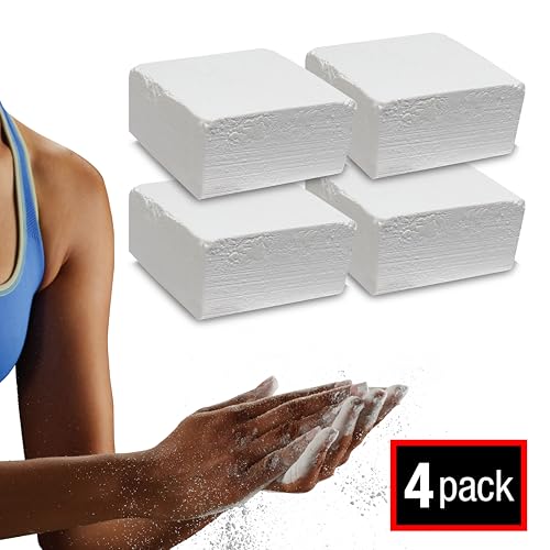 Image of SPRI Chalk Block & Chalk Ball for Gymnastics, Rock Climbing, Bouldering, Rings, Weightlifting, Pool Billiards