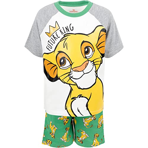 Disney Mickey Mouse Lion King Pixar Cars Pixar Toy Story French Terry T-Shirt and Shorts Outfit Set Toddler to Big Kid2