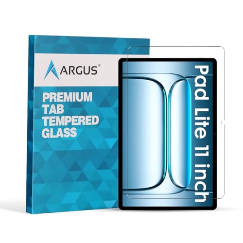 Image of Argus Premium Tempered Glass Screen Protector for OnePlus Pad Lite 11 inch | 9H Hardness | Anti-Scratch | HD Clear | Bubble Free | Pack of 1