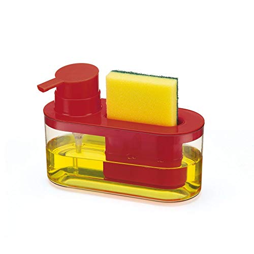 Porta Detergente e Bucha Vermelho - Linha By Arthi