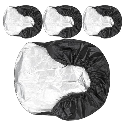Fundas para neumáticos coche remolque RV Alasum impermeables contra polvo y lluvia 2