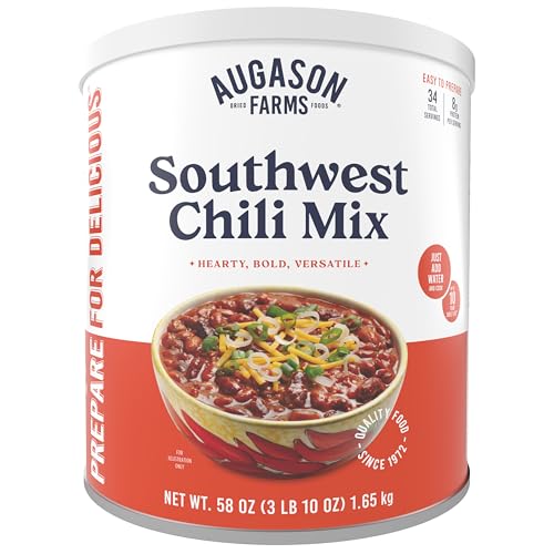 Augason Farms Southwest Chili Mix, #10 Can