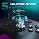 ECHTPower PC Wireless Controller, 1000Hz Gaming-Controller mit RGB/Hall-Joystick/Turbo/Vibration/800mAh Wiederaufladbare Batterie, Wireless-Controller für PC/Switch 2/Switch/Steam Deck/Android/iOS/TV