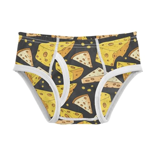 Wusikd Cheese Boys' Underwear Cotton Boys Briefs Soft Toddler Underwear 2T