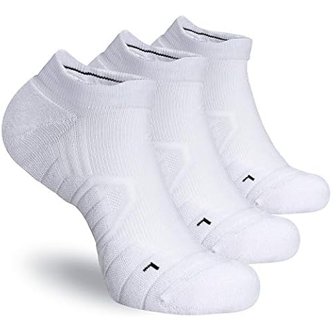 Hylaea No Show Athletic Running Socks for Men Women Youth Compression Low Cut Sports Socks for Gym Workout Tennis Walking Golf Cushion Tab Cover