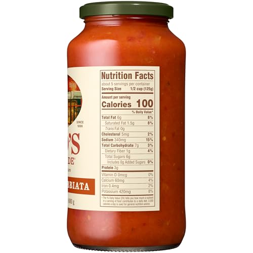 Image of Rao's Homemade Vodka Arrabbiata Sauce Made with Italian Tomatoes, 24 oz