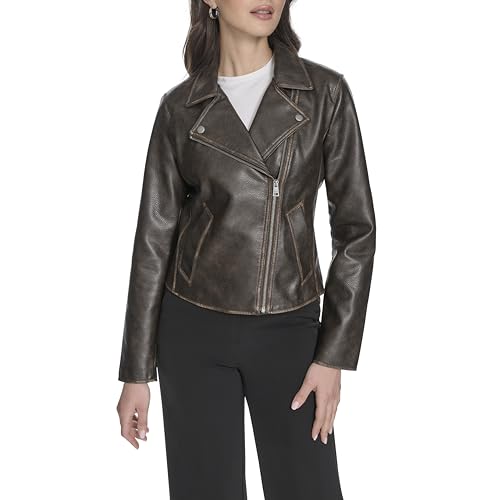 Levi's Women's Moto Jacket with Welt Pockets
